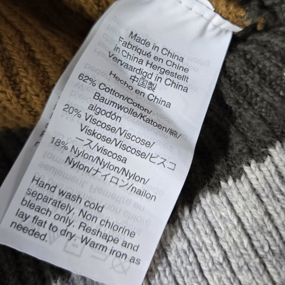 Madewell Pocket Pullover Walton Stripe Retro Sweater Size Medium - Picture 9 of 12